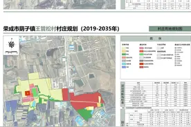 荣成人 荫子镇十个村庄规划公布，现进行批前公告图片