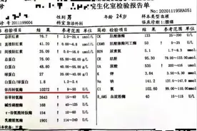 年轻小伙突发肚子疼，检查后慌了：肝功能指标竟超了200多倍......图片