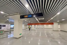北京地铁双井站换乘通道升级改造完工 年底将全面开通图片