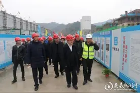 娄底市住建局（人防办）举办2020年建设工程质量管理标准化示范工地现场观摩活动图片