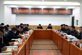 陇川县召开国民经济和社会发展第十四个五年规划纲要（征求意见稿）征求意见座谈会图片