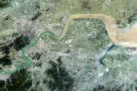 从太空俯瞰浙江“十三五”之变图片