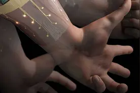 研究人员使用可穿戴传感器和AI创造了一种可以检测手势的设备图片
