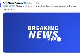 法国突发枪击事件，3名警察中枪身亡图片