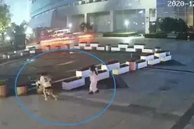 杭州俩姑娘凌晨走在街头，扭头看到“绿脸鬼”吓得狂奔百米后倒地图片