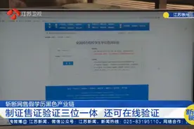 徐州警方斩断网售假学历黑色产业链:制售验三位一体,还可在线验证视频封面