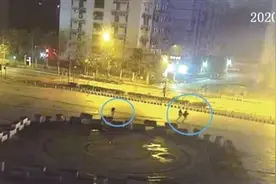 凌晨在西湖文化广场“扮鬼”吓人 小伙因寻衅滋事被拘12天图片