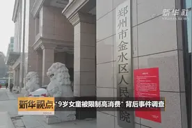 新华视点｜“9岁女童被限制高消费”背后事件调查视频封面