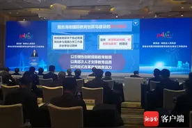 海南国际教育创新岛建设：签约教育项目110个 总投资约300亿元图片