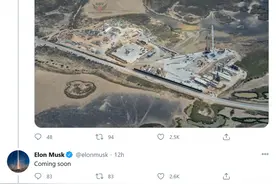 马斯克：SpaceX将在Starship测试中用上两个发射台图片