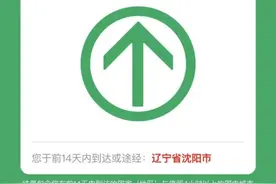 行程卡“沈阳市”变红？别慌，看这里图片