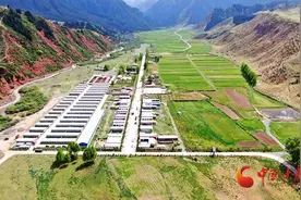 肃南：大都麻村的美丽蝶变图片