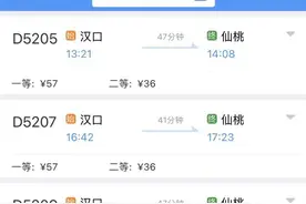 刚刚！武仙城铁已放票，票价出炉：二等座最低33元图片