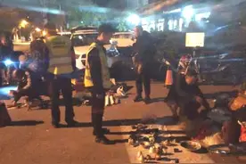 经一个月的连续调查，普陀这的“鬼市”被取缔了图片
