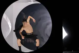 《舞蹈风暴2》舞台绝无仅有，“人间大卫”陈镇威穿得另类，献上极致芭蕾表演图片