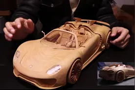 北京90后“小木匠”，2万元买工具自己造了辆“超跑”图片