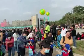 视频｜萌娃出击！400余名幼儿用小脚丫丈量前山河图片