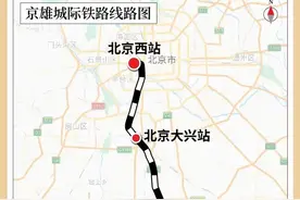 北京至雄安最快50分钟可达！京雄城际铁路全线贯通图片