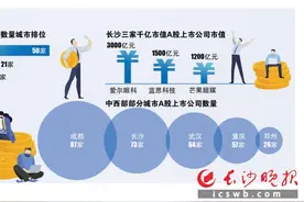 长沙上市公司有多强？拥有三只千亿市值A股、全国并列第六……图片