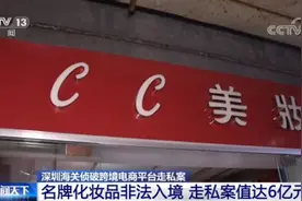 深圳海关侦破跨境电商平台走私案 名牌化妆品非法入境 案值达6亿元图片