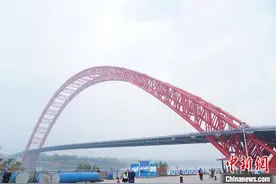 世界最大跨径拱桥广西平南三桥建成通车 实现多项关键技术突破图片