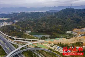 福州城区最长隧道，全面贯通图片