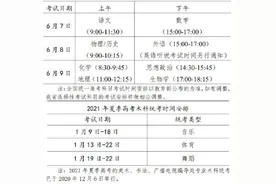 广东2021高考方案公布图片