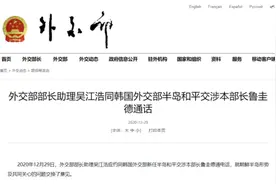 外交部部长助理同韩国外交部半岛和平交涉本部长通话图片
