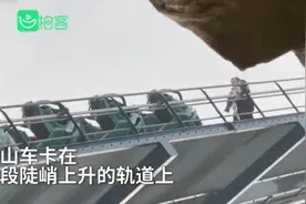 南京欢乐谷回应过山车故障：变电站跳闸导致设备暂停，网友：求阴影面积图片