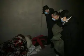 最低温度-13℃，北京多部门联合集中救助流浪乞讨人员图片