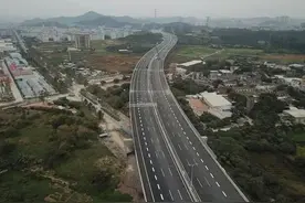 深外环高速东莞段正式通车！这些镇爽了...图片