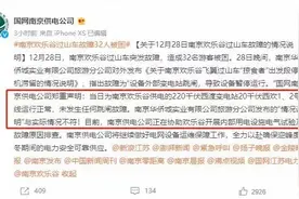 南京欢乐谷过山车突发故障，景区称变电站跳闸被指“甩锅”图片