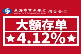威海市商业银行大额存单1月4日发售图片