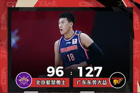 广东后程发力大胜北控，杜锋锻炼队伍12人都上场图片
