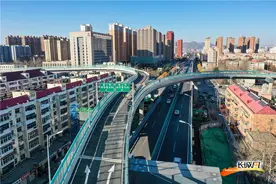 组图｜石家庄：槐安路西二环互通立交一期工程明天开通图片