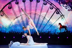杂技“闺蜜”唯美演绎少女梦境，跨年夜来广东卫视见证“技惊四座”图片