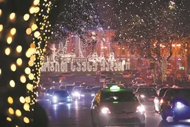 疫情之下，全球多地“低调”迎新年图片