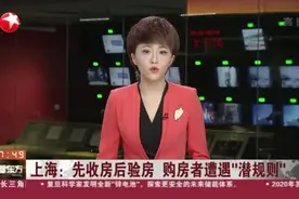 上海：先收房后验房  购房者遭遇“潜规则”视频封面