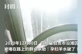 30秒｜被堵在路上的孕妇要生了！交警开道护送就医图片