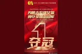 赛会制WCBA收官，内蒙古女篮首夺冠军图片