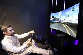 LG 将在CES 2021上展示一款可变身曲面屏OLED游戏显示器图片