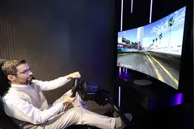 LG 将在CES 2021上展示一款可变身曲面屏OLED游戏显示器图片