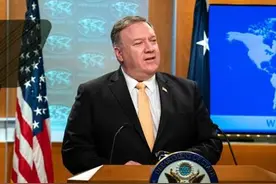 蓬佩奥称中国“远在北极900英里之外”，华春莹：不知道他有没有量过美国本土距离南海有多远？图片