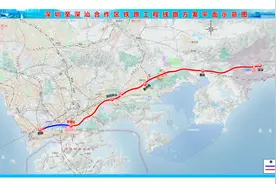 深汕铁路今日正式开工，预计2025年建成图片