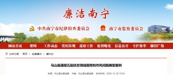 博白网站建设公司（最新丨广西多地通报多起官员违法违规典型案例）