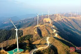 广西三江：“大风车”成侗乡新地标图片