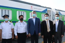中国援缅甸列车车厢项目顺利交付图片