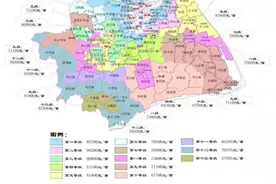 上海公布征地土地补偿费标准区片分布示意图（2020）图片