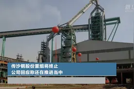 传沙钢股份重组将终止 公司回应称还在推进中视频封面