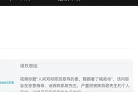 陈凯歌投诉恶搞视频，UP主：只是评价内容并非人身攻击图片